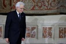 Il presidente Mattarella